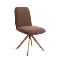 Jesper Home Eetkamerstoel 'Taiwa' Draaibaar, Turn Rose, kleur Rustic Rye