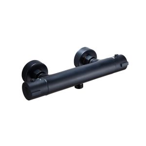 Adema Sparkle 2.0 thermostatische douchekraan - zwart SW696249