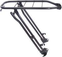 Gazelle achterdrager 28" 66cm met klapstandaard zwart