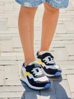 Synthetische baskets voor kinderen veel blauw