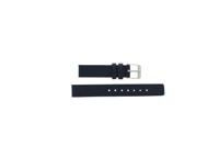 Horlogeband Davis BB1204B Leder Blauw 14mm