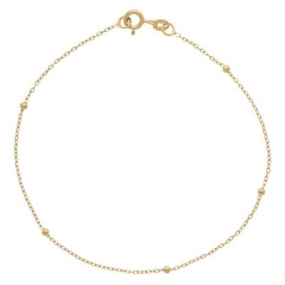 Gold Collection 204.2186.19 Armband Bolletjes geelgoud 19 cm