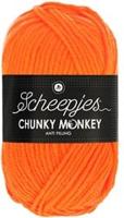 Scheepjes Chunky Monkey 1256 Neon Orange