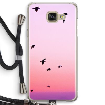 Fly away: Samsung Galaxy A5 (2016) Transparant Hoesje met koord