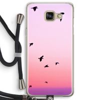 Fly away: Samsung Galaxy A5 (2016) Transparant Hoesje met koord