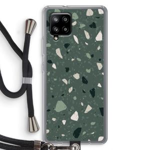 Terrazzo N°19: Samsung Galaxy A42 5G Transparant Hoesje met koord