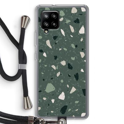 Terrazzo N°19: Samsung Galaxy A42 5G Transparant Hoesje met koord