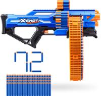 Roterende Blaster - ZURU - XSHOT Insanity Mad Mega Barrel - Blaster met 72 dartloop en 27 meter bereik