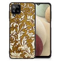 Back Cover Samsung Galaxy A12 Barok Goud