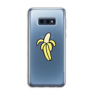 Banana: Samsung Galaxy S10e Transparant Hoesje