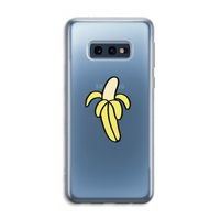 Banana: Samsung Galaxy S10e Transparant Hoesje