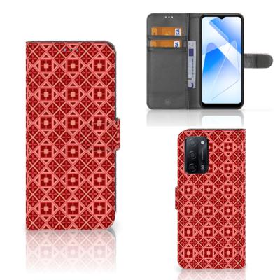 OPPO A16/A16s/A54s | Telefoon Hoesje | Batik Rood