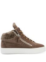 Giuseppe Zanotti baskets mi-montantes Kriss Winter - Marron