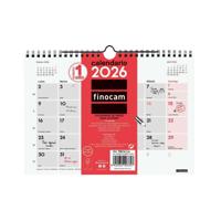 Muurkalender Finocam Papier 21 x 15 cm