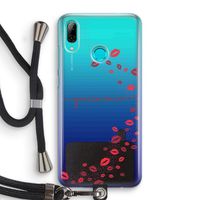 Kusjes: Huawei P Smart (2019) Transparant Hoesje met koord