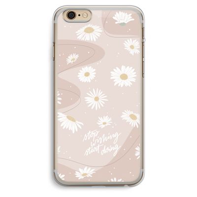Daydreaming becomes reality: iPhone 6 Plus / 6S Plus Transparant Hoesje