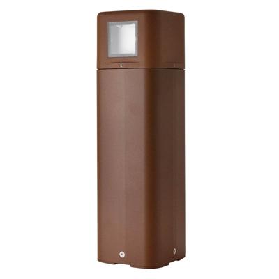 Franssen TerraslampKubs 2-Side 35cm bruin - 404035/2-14