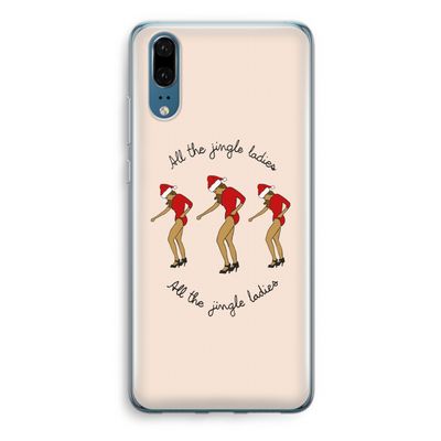 Jingle Ladies: Huawei P20 Transparant Hoesje