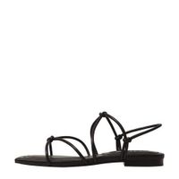 Mango sandalen zwart - thumbnail