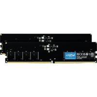 Crucial CT2K64G56C46U5 Werkgeheugenset voor PC DDR5 128 GB 2 x 64 GB On-die ECC 2800 MHz 288-pins DIMM CL46 46-45-45 CT2K64G56C46U5