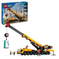 LEGO City 60409 Gele mobiele bouwkraan, cadeaubouwset voor kinderen