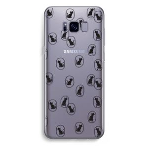Miauw: Samsung Galaxy S8 Plus Transparant Hoesje