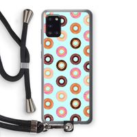 Donuts: Samsung Galaxy A31 Transparant Hoesje met koord