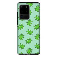 Groene blaadjes: Samsung Galaxy S20 Ultra Tough Case