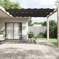 VidaXL Luifel verticaal 100x1000 cm oxford stof antracietkleurig