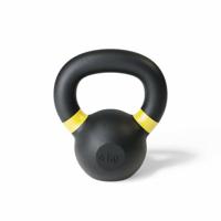 TRYM Kettlebell gietijzer zwart 4 kg