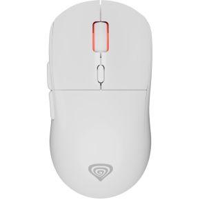 GENESIS NMG-2090 Zircon XIII Gaming Muis Ambidextrous RF Wireless + USB Type-C Wit