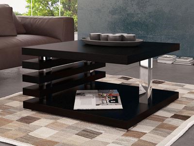 Salontafel KYOLA 60 cm zwart