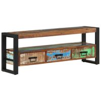 vidaXL Tv-meubel 120x30x45 cm massief gerecycled hout - thumbnail