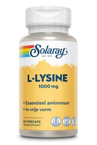 Solaray L-Lysine Capsules