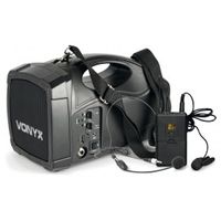 Vonyx ST012 draagbaar PA systeem met draadloze headset microfoon - thumbnail
