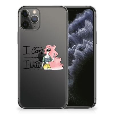 Apple iPhone 11 Pro Telefoonhoesje met Naam i Can Apple iPhone 11 Pro Telefoonhoesje met Naam i Can