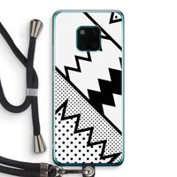 Pop Art #5: Huawei Mate 20 Pro Transparant Hoesje met koord
