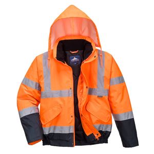 Portwest S266 Hi-Vis 2-Tone Bomber Jacket