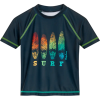 Playshoes zwemshirt korte mouw Surf Navy-122-128