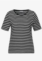 Street One LTD QR yds knit look shirt - thumbnail