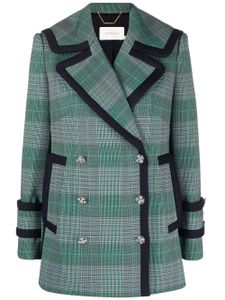 ZIMMERMANN veste croisée à carreaux - Vert