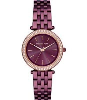 Horlogeband Michael Kors MK3725 Staal Paars 16mm