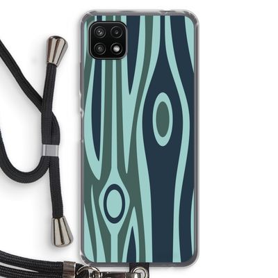 Bast B: Samsung Galaxy A22 5G Transparant Hoesje met koord