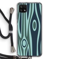 Bast B: Samsung Galaxy A22 5G Transparant Hoesje met koord
