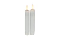 Dinerkaars rustiek ,2CM LED rond Lyon S s2 wit