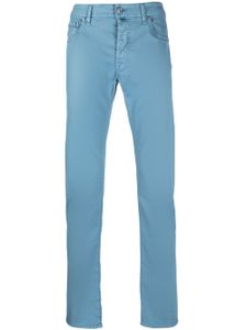 Jacob Cohën pantalon de jogging à coupe droite - Bleu