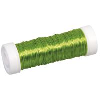 Rayher Sieraden maken draad - groen - 0.3 mm dik - 50 meter snoer - haakdraad   - - thumbnail