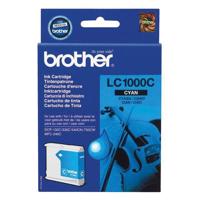 Brother inktcartridge, 400 pagina&apos;s, OEM LC-1000C, cyaan