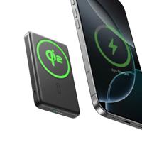 Qi2 MagSlim Power Bank (5K) - Black