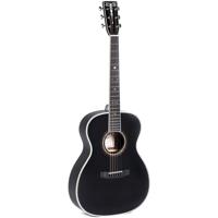 Sigma Guitars 000R Black Diamond elektrisch-akoestische western gitaar met softcase - thumbnail